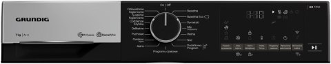 SUSZARKA DO UBRAŃ GRUNDIG GT76724WBPB 7 kg Inverter, Gentle Wave, Wi-Fi SUSZARKA DO UBRAŃ GRUNDIG GT76724WBPB 7 kg Inverter, Gentle Wave, Wi-Fi