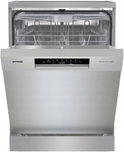 ZMYWARKA WOLNOSTOJĄCA GORENJE GS643E90X 11 L 16 kpl Total Aqua Stop, 3 kosz ZMYWARKA WOLNOSTOJĄCA GORENJE GS643E90X 11 L 16 kpl Total Aqua Stop, 3 kosz