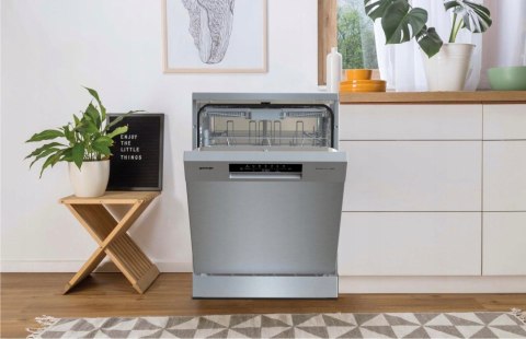 ZMYWARKA WOLNOSTOJĄCA GORENJE GS643E90X 11 L 16 kpl Total Aqua Stop, 3 kosz ZMYWARKA WOLNOSTOJĄCA GORENJE GS643E90X 11 L 16 kpl Total Aqua Stop, 3 kosz
