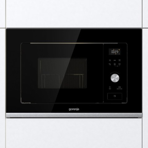 KUCHENKA MIKROFALOWA DO ZABUDOWY GORENJE BMX201AG1BG 20 L Aqua Clean, Grill