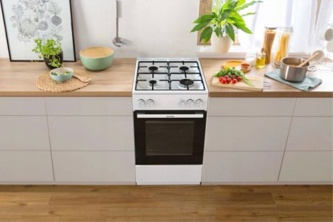 KUCHNIA GAZOWA GORENJE GG5A10WFFM 70 L Żeliwne ruszty, Zapalarka gazu
