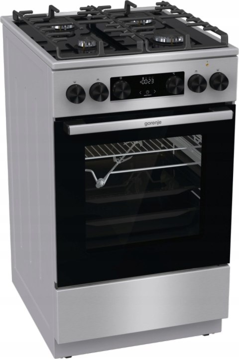 KUCHNIA GAZOWO-ELEKTRYCZNA GORENJE GK5C65XV 70L Air Fry Multi Air Aqua Clean Grill