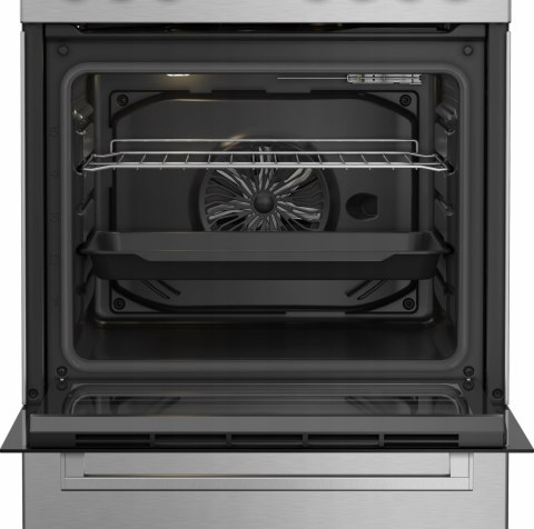 KUCHNIA GAZOWO-ELEKTRYCZNA BEKO FBE62130GXDN 66 L Steam Shine, Grill