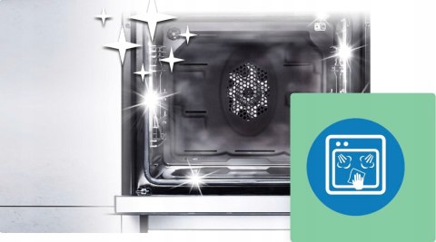 KUCHNIA GAZOWO-ELEKTRYCZNA BEKO FBE62130GXDN 66 L Steam Shine, Grill