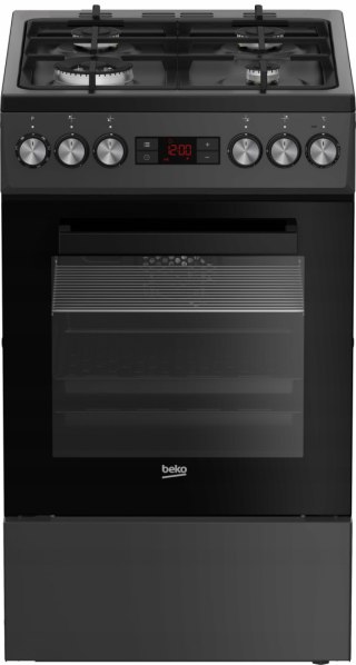 KUCHNIA GAZOWO-ELEKTRYCZNA BEKO FSM51330DAOT 60 L Steam Shine, Grill