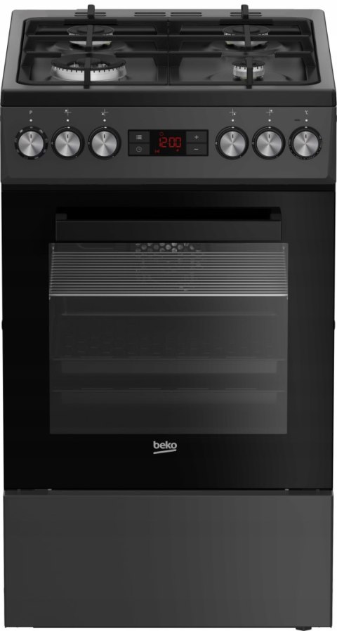 KUCHNIA GAZOWO-ELEKTRYCZNA BEKO FSM51330DAOT 60 L Steam Shine, Grill
