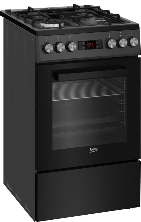 KUCHNIA GAZOWO-ELEKTRYCZNA BEKO FSM51330DAOT 60 L Steam Shine, Grill