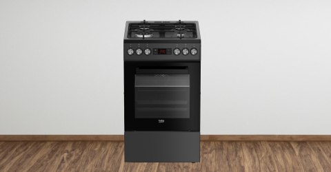 KUCHNIA GAZOWO-ELEKTRYCZNA BEKO FSM51330DAOT 60 L Steam Shine, Grill