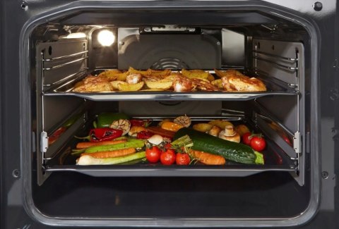 KUCHNIA GAZOWO-ELEKTRYCZNA GORENJE GK5C42BF 70 L Aqua Clean Multi Air Grill KUCHNIA GAZOWO-ELEKTRYCZNA GORENJE GK5C42BF 70 L Aqua Clean Multi Air Grill