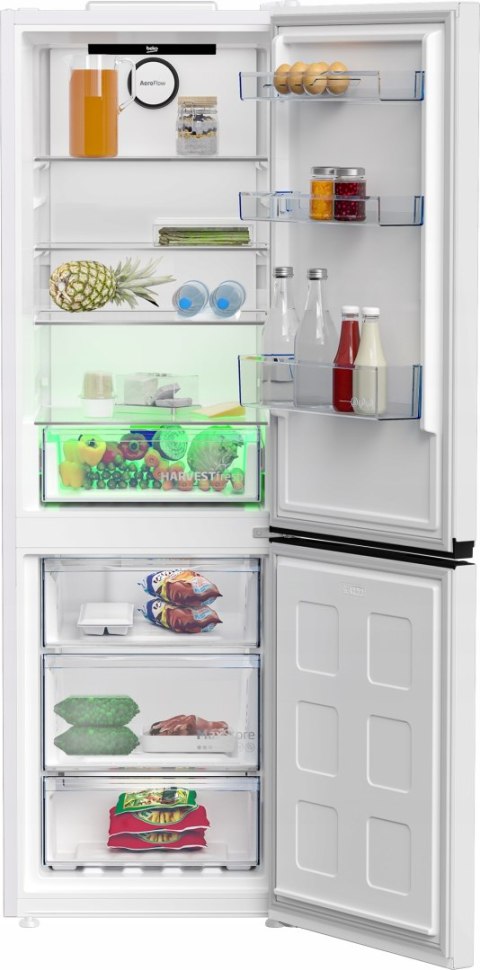 LODÓWKA BEKO B3RCNA364HW 316 L No Frost, Harvest Fresh, Aero Flow