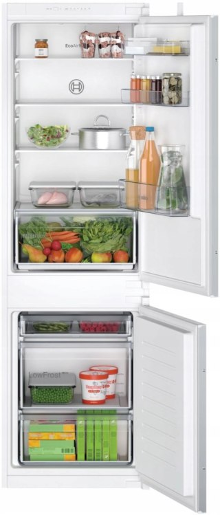 LODÓWKA DO ZABUDOWY BOSCH KIV86NSE0 267 L Inwerter, Low Frost, Eco Air flow