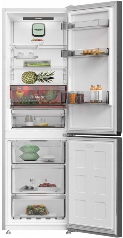 CHŁODZIARKO-ZAMRAŻARKA GRUNDIG GKPN46821X 316 L No Frost, Aero Fresh