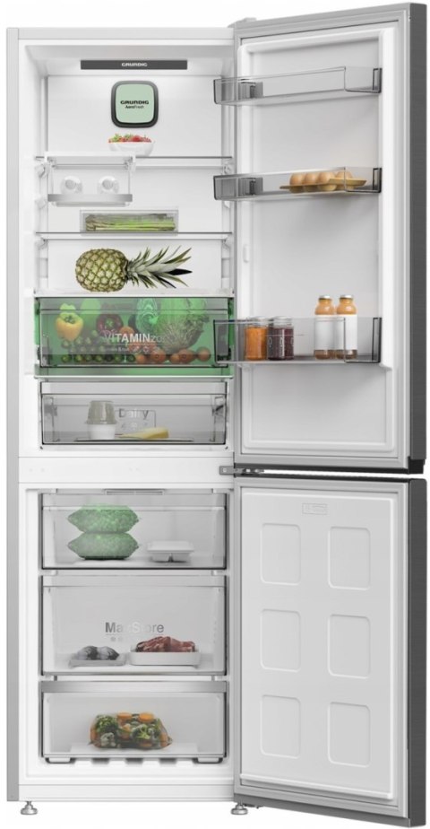 CHŁODZIARKO-ZAMRAŻARKA GRUNDIG GKPN46821X 316 L No Frost, Aero Fresh