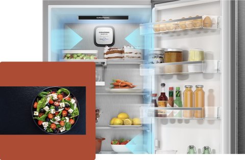 CHŁODZIARKO-ZAMRAŻARKA GRUNDIG GKPN46821X 316 L No Frost, Aero Fresh