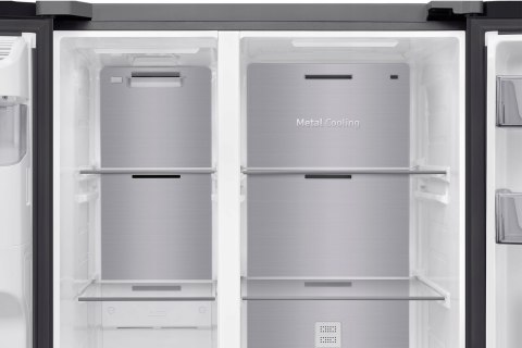 LODÓWKA SIDE BY SIDE SAMSUNG RS70F64KEBEO 635 L No Frost Dystrybutor Wi-Fi