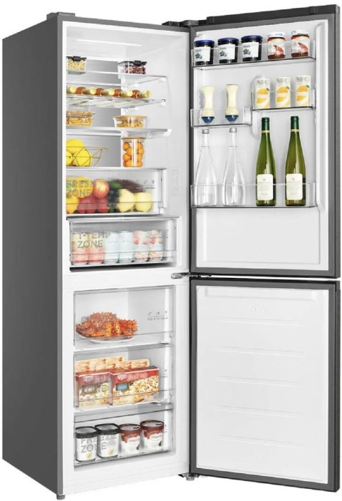 LODÓWKA TCL RC340BXC0EU 340 L No Frost, Komora Zero, Metal Cool