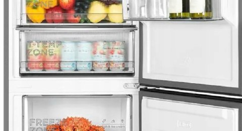 LODÓWKA TCL RC340BXC0EU 340 L No Frost, Komora Zero, Metal Cool