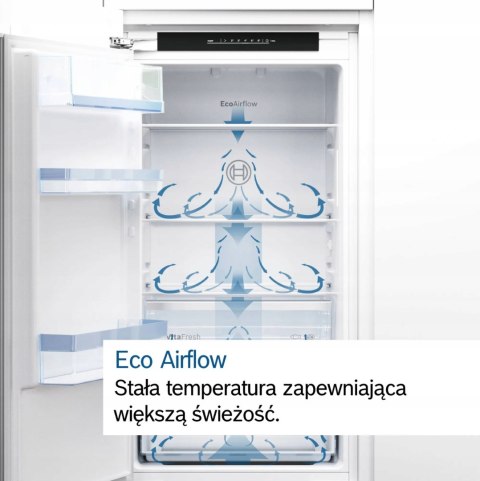 LODÓWKA ZABUDOWA BOSCH KIV87NSE0 270L Low Frost, Oświetlenie LED, Multi box LODÓWKA ZABUDOWA BOSCH KIV87NSE0 270L Low Frost, Oświetlenie LED, Multi box