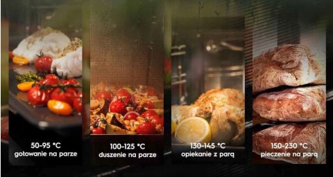 PIEKARNIK DO ZABUDOWY ELECTROLUX LOC9P3XZ 72 L Pyroliza, Steam Crisp, Grill, WiFi