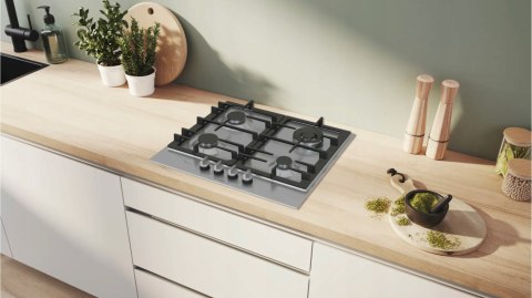 PŁYTA GAZOWA DO ZABUDOWY BOSCH PCH6A5I90 Flame Select, Palnik wok
