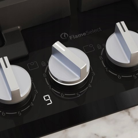 PŁYTA GAZOWA DO ZABUDOWY BOSCH PCH6A5I90 Flame Select, Palnik wok