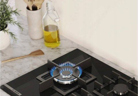 PŁYTA GAZOWA DO ZABUDOWY BOSCH PCH6A5I90 Flame Select, Palnik wok