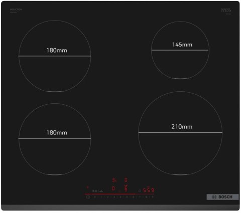 PŁYTA INDUKCYJNA DO ZABUDOWY BOSCH PIE631HB1E Power Boost, Wi-Fi