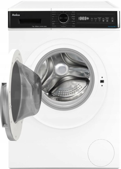 PRALKA AMICA WA3S712BLiSHB 7 kg 1200 obr Steam Power Pro