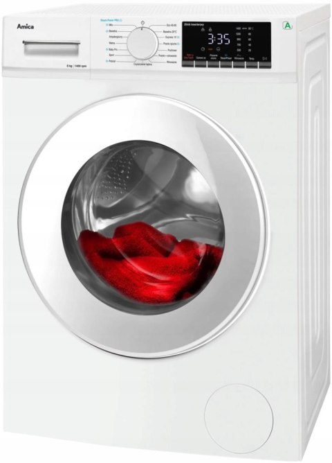 PRALKA AMICA WA5S814ALiSH 8 kg 1400 obr Steam Power Pro