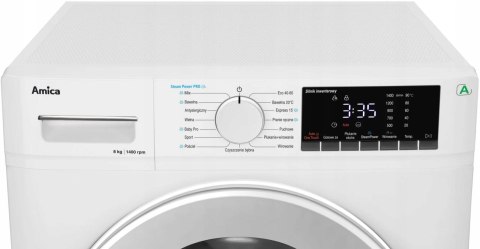 PRALKA AMICA WA5S814ALiSH 8 kg 1400 obr Steam Power Pro