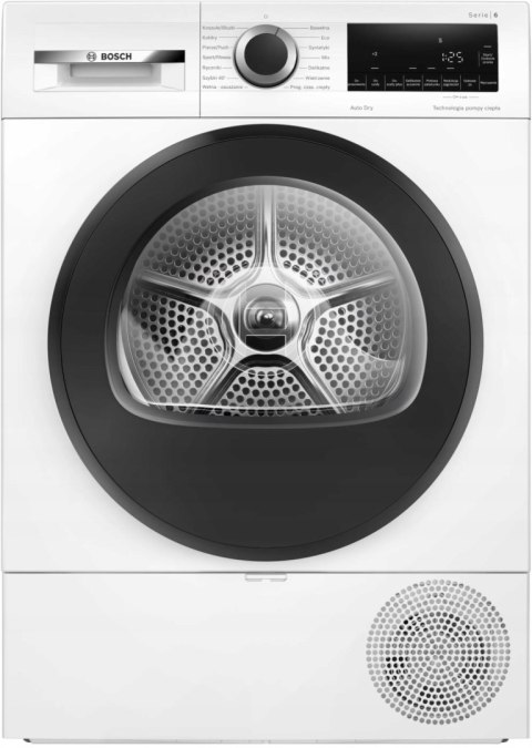 SUSZARKA KONDESACYJNA Z POMPĄ CIEPŁA BOSCH WQG241ALPL 9 kg Auto Dry