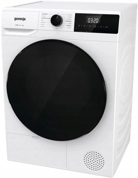 SUSZARKA KONDESACYJNA Z POMPĄ CIEPŁA DO UBRAŃ GORENJE DHNA82/PL 8 kg SUSZARKA KONDESACYJNA Z POMPĄ CIEPŁA DO UBRAŃ GORENJE DHNA82/PL 8 kg
