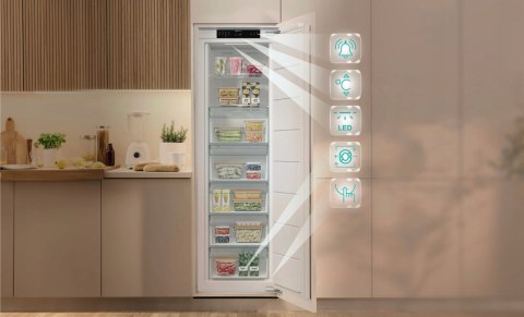 ZAMRAŻARKA DO ZABUDOWY GORENJE FNCI517E41WF 235 L No Frost, Inwerter, Wi-Fi