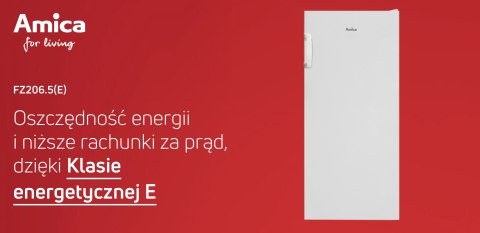 ZAMRAŻARKA SZUFLADOWA AMICA FZ206.5(E) 145 L Slim Size