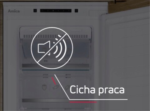 ZAMRAŻARKA SZUFLADOWA AMICA FZ206.5(E) 145 L Slim Size
