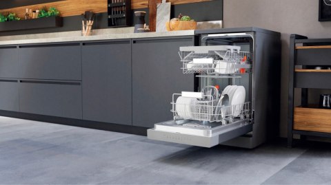 ZMYWARKA HOTPOINT HSFO 3T223 WC X 9 L 10 kpl Koszyk na sztućce, Inwerter