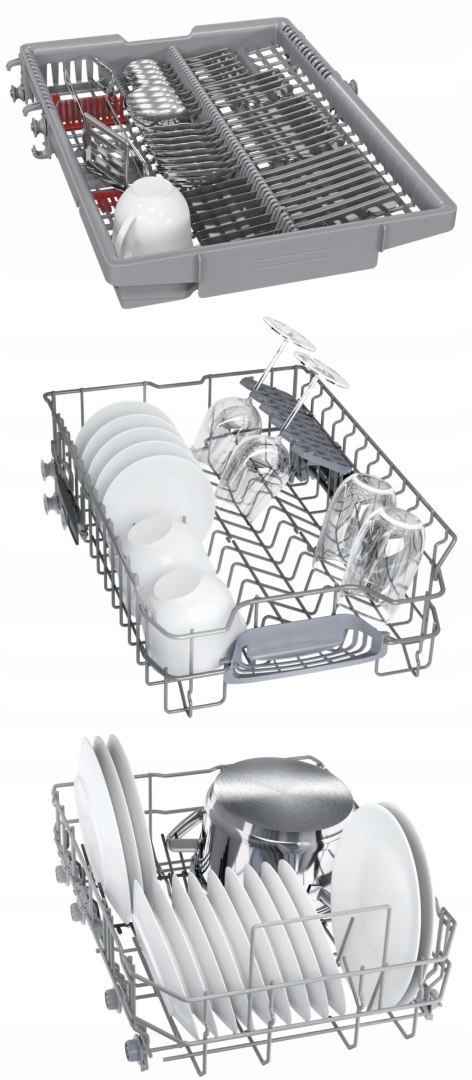 ZMYWARKA ZABUD BOSCH SPV4EMX61E 6,7 L 10 kpl, 3 Szuflada, Wi-Fi