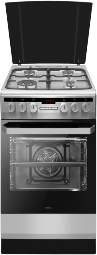 KUCHNIA GAZ-ELE AMICA 58GEH3.31HZpTaDA(Xx) 65 L Pizza, Wok, Grill