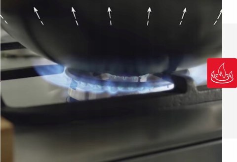 KUCHNIA GAZ-ELE AMICA 58GEH3.31HZpTaDA(Xx) 65 L Pizza, Wok, Grill