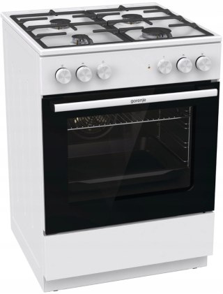 KUCHNIA GAZOWO-ELEKTRYCZNA GORENJE GK6A40WFFM 71 L Aqua Clean, Air Fry, Grill