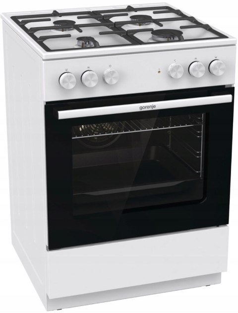 KUCHNIA GAZOWO-ELEKTRYCZNA GORENJE GK6A40WFFM 71 L Aqua Clean, Air Fry, Grill