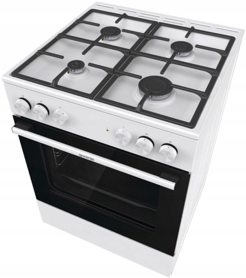 KUCHNIA GAZOWO-ELEKTRYCZNA GORENJE GK6A40WFFM 71 L Aqua Clean, Air Fry, Grill