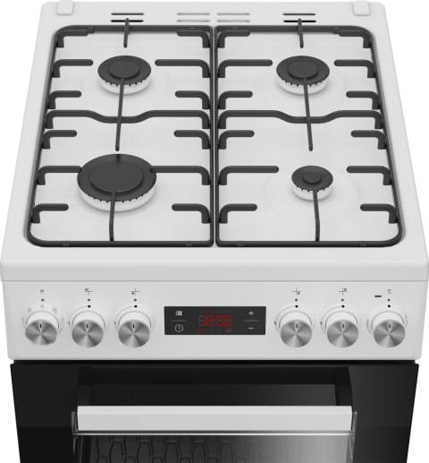 KUCHNIA GAZOWO-ELEKTRYCZNA BEKO FSE52323DWD 55 L Steam Shine, Grill