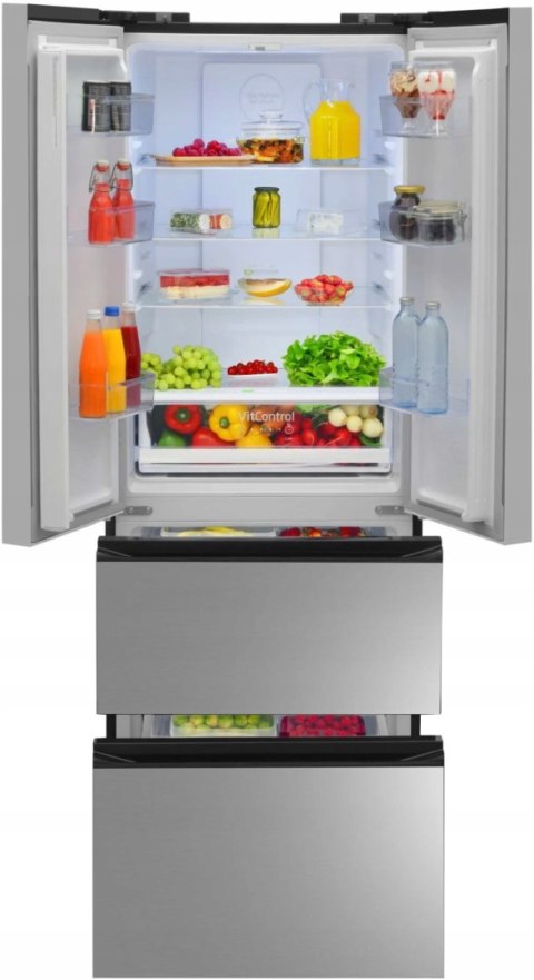 LODÓWKA AMICA FY3259.3DFBX French Door 357 L Total No Frost, Inwerter