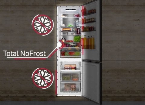 LODÓWKA AMICA FY3259.3DFBX French Door 357 L Total No Frost, Inwerter