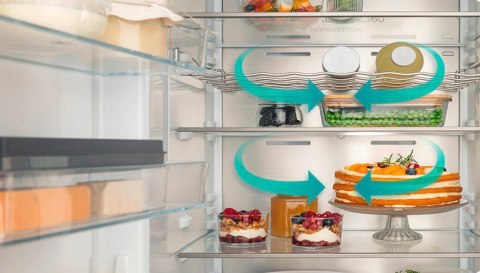 LODÓWKA GORENJE NRKI519D61WF 284 L No Frost Dual, Fast Freeze, Inwerter