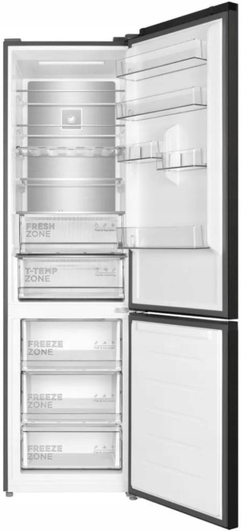 LODÓWKA TCL RP382BBD0 382 L No Frost, Komora Zero, Metal Cool