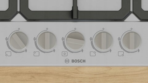 PŁYTA GAZOWA DO ZABUDOWY BOSCH PGQ7B5K90 75 cm Zapalarka, Palnik Wok