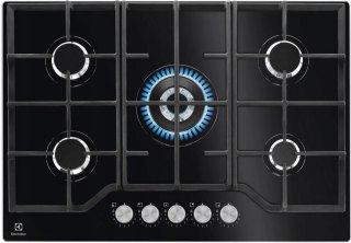 PŁYTA GAZOWA DO ZABUDOWY ELECTROLUX EGG7536S2K Zapalarka, Palnik WOK