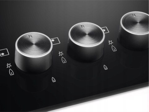 PŁYTA GAZOWA DO ZABUDOWY ELECTROLUX EGG7536S2K Zapalarka, Palnik WOK